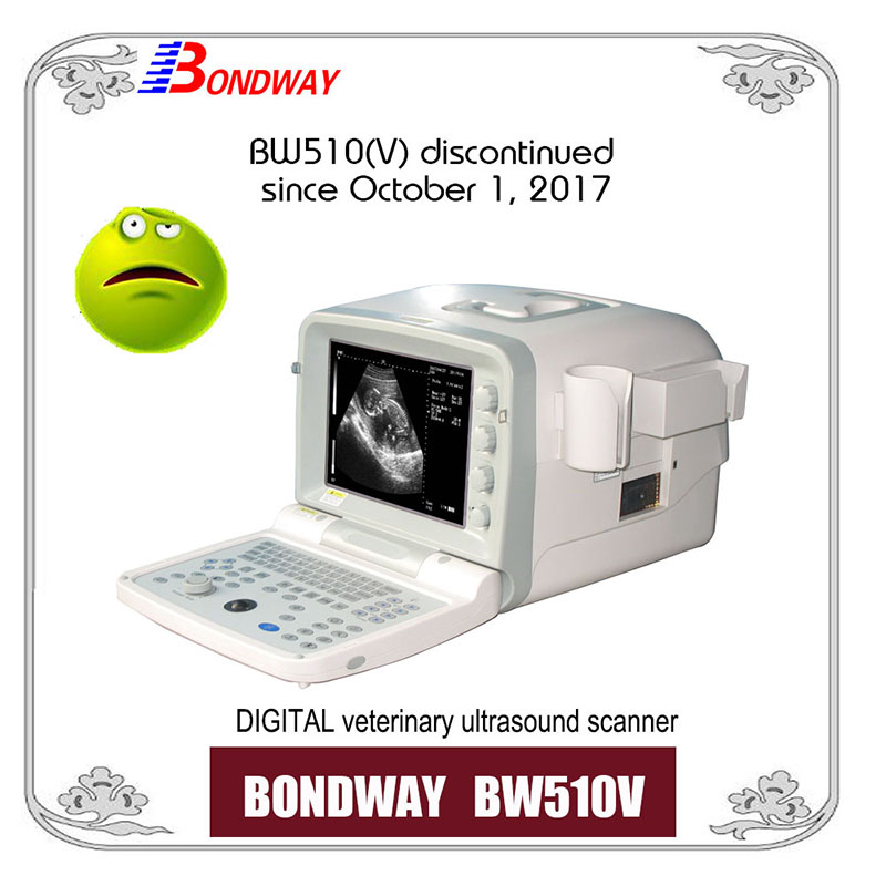 Veterinary ultrasound BW510V discontinued